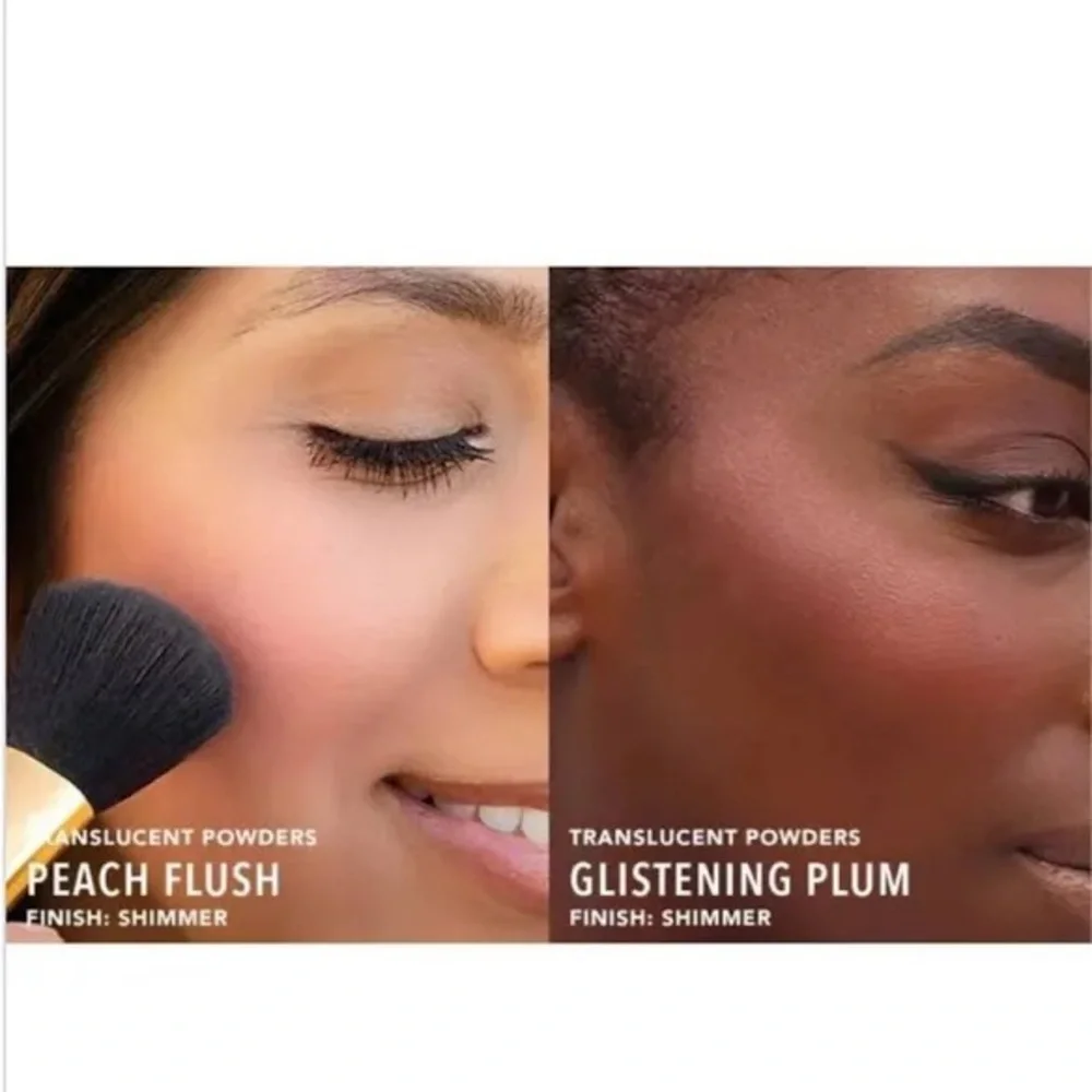 Senegence glistening plum loose powder blush new sealed